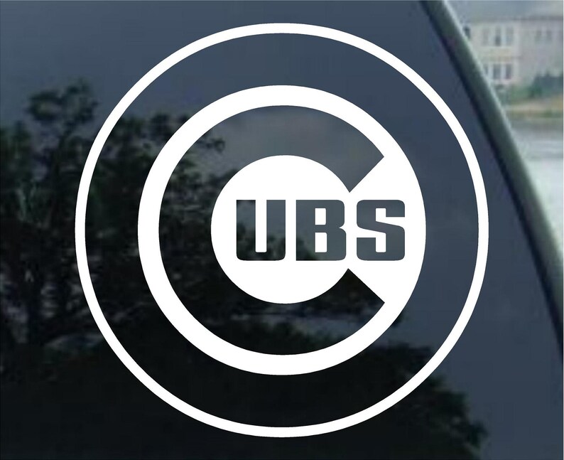 CHICAGO CUBS Vinyl Decal Car Window Bumper Mirror Laptop Etsy
