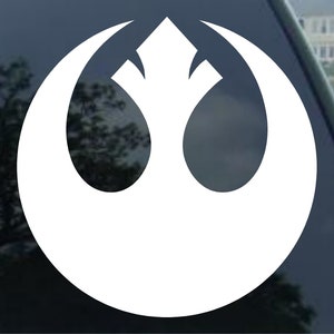 Star Wars Rebel Alliance Vinyl Decal Car Window, Mirror, Bumper, laptop, yeti, cornhole  Sticker