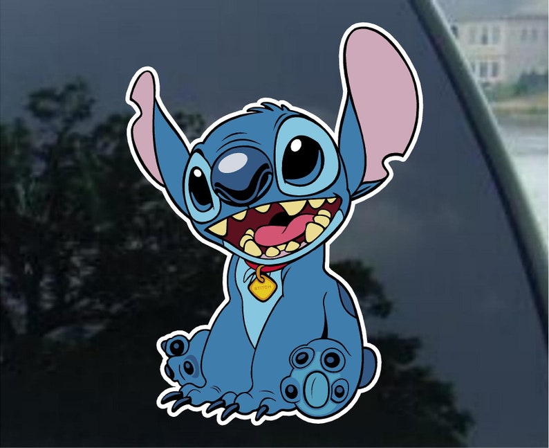 Stitch/ Lilo and Stitch Vinyl Decal Car Window Mirror Etsy