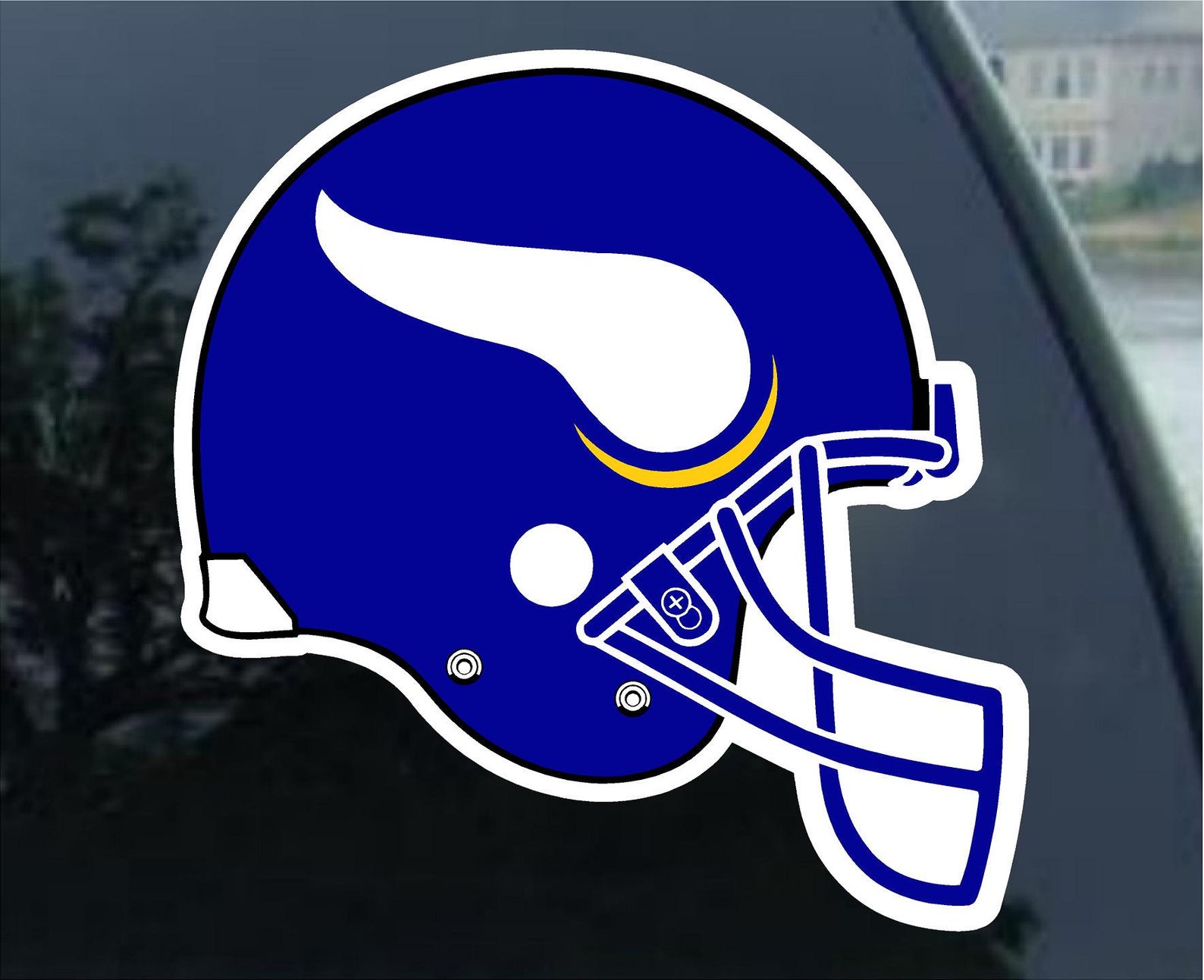 MINNESOTA VIKINGS Vinyl Decal Car Window Mirror Bumper Etsy