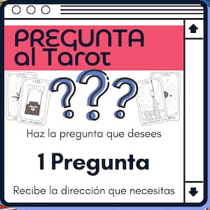 Consulta de Tarot — 1 pregunta — Lectura de Cartas