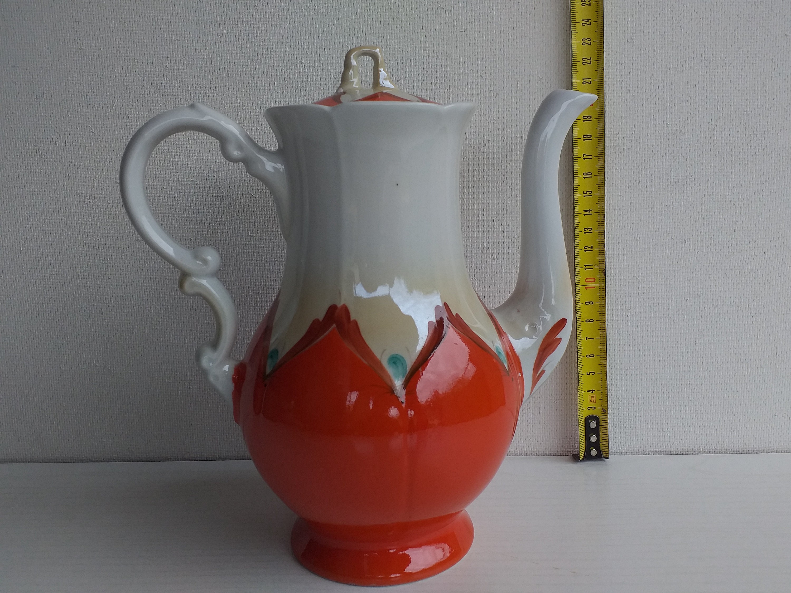 Soviet Vintage Porcelain Teapot the USSR Etsy