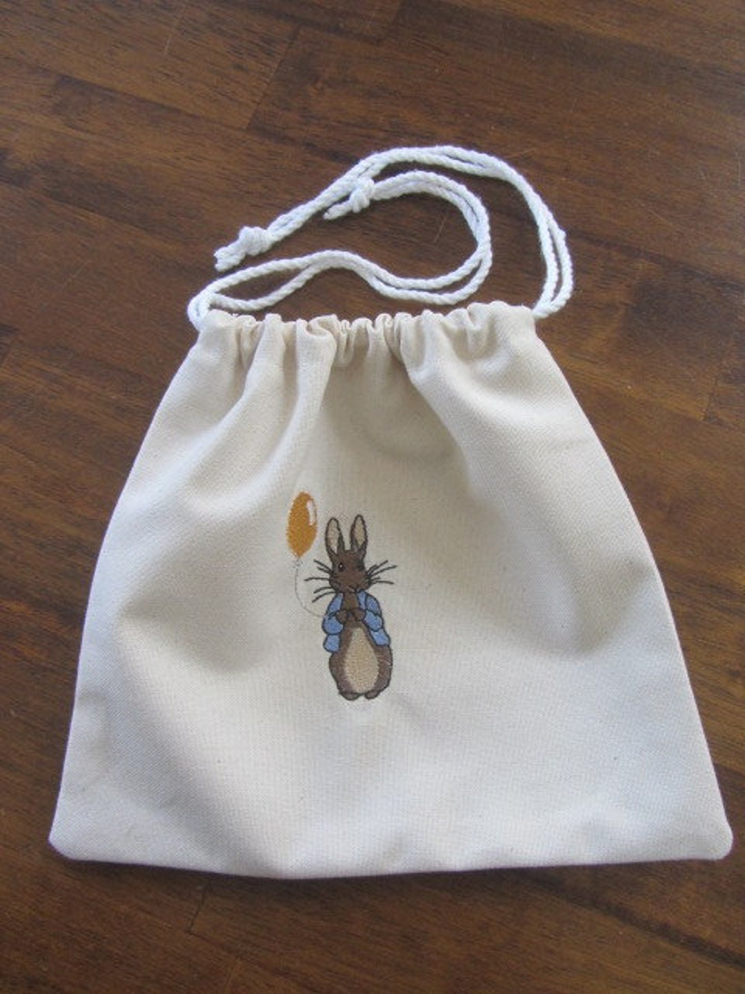 Peter Rabbit Machine Embroidered Bag. Gift Bag. Baby Gift. Baby ...