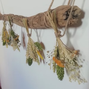 Aanpasbare gedroogde bloemenslinger