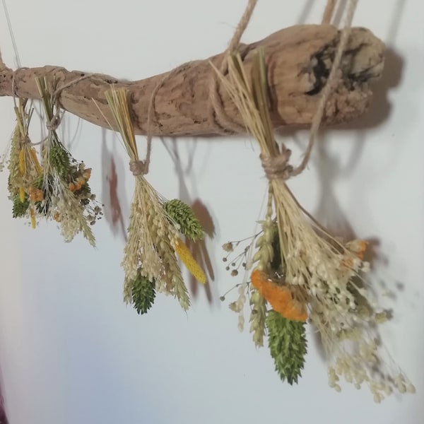 Aanpasbare gedroogde bloemenslinger