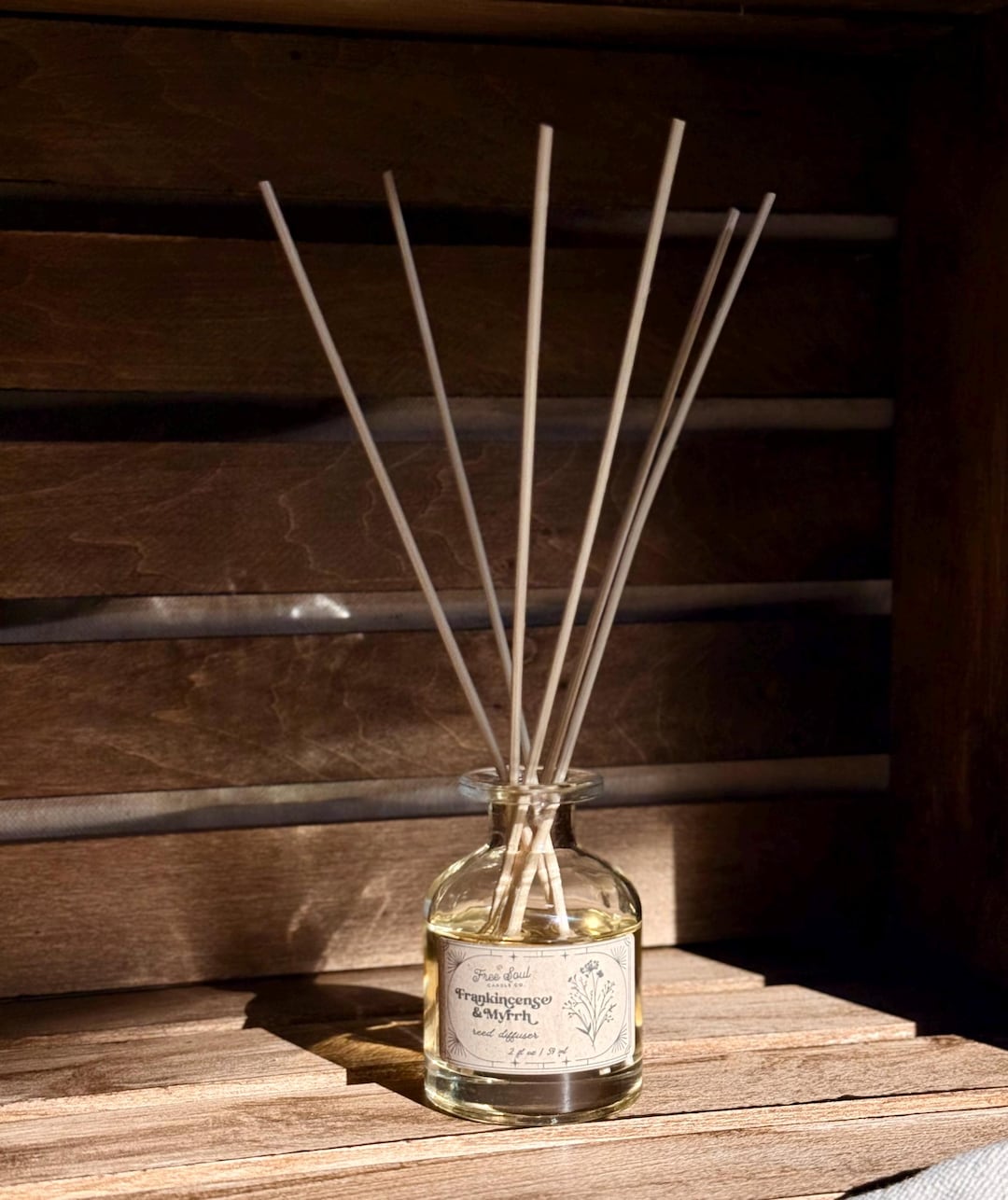 Natural Reed Diffuser | Gift Ideas | Non-toxic | Eco-friendly | Rustic ...