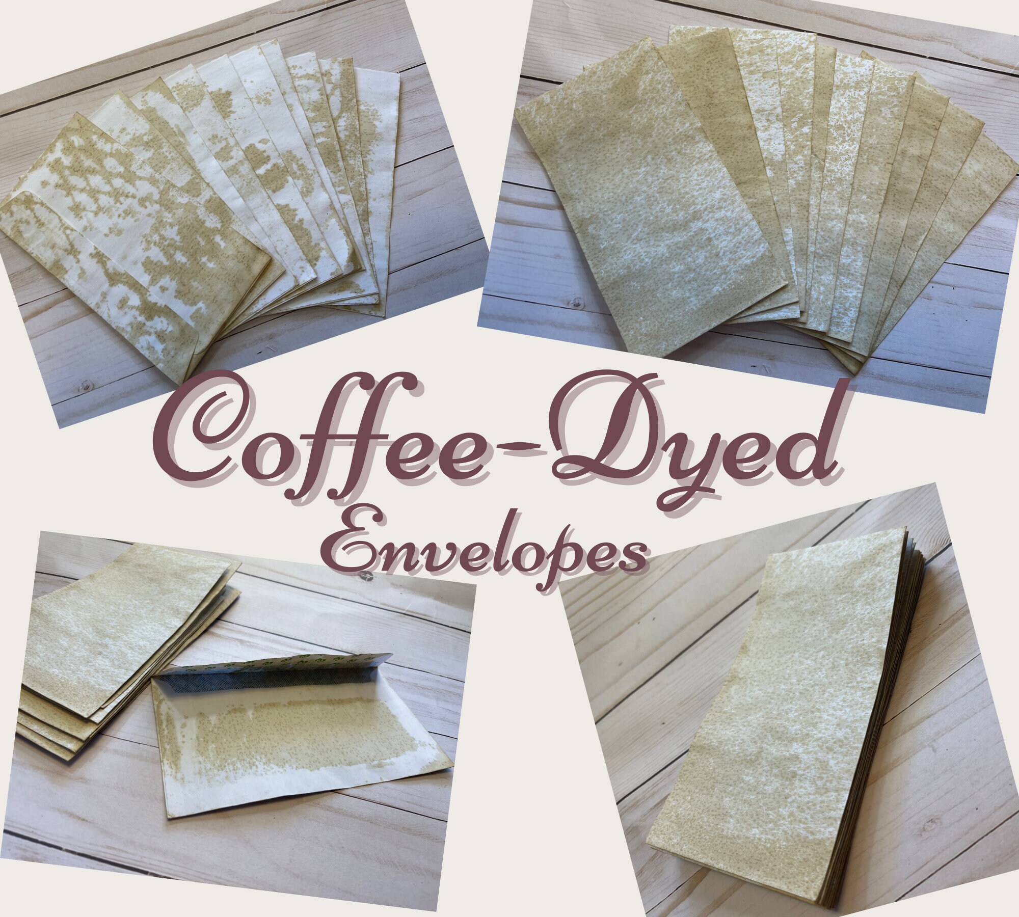 How to make a vintage style envelope