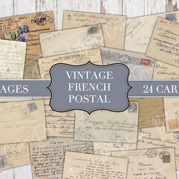 French Postal - Etsy