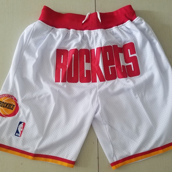 houston rockets vintage shorts