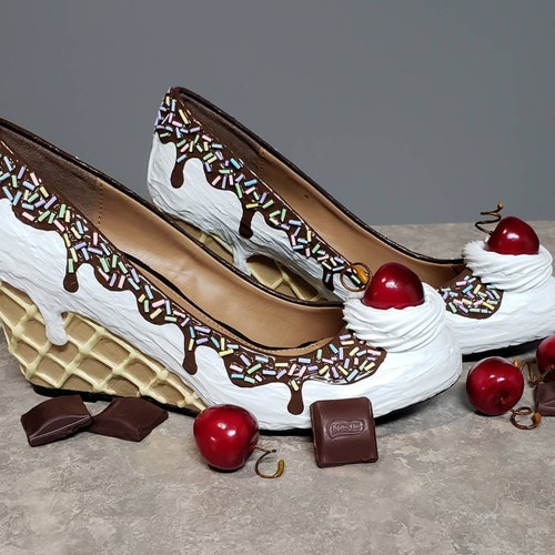 custom made wedge shoes