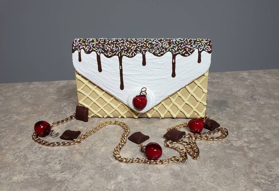 Cream designer cheap handbags
