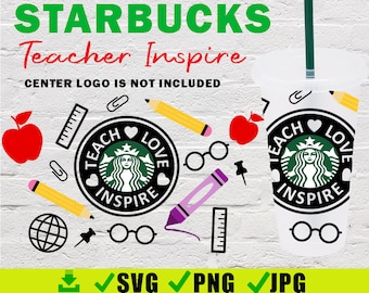 Download Teach Love Inspire Svg Etsy