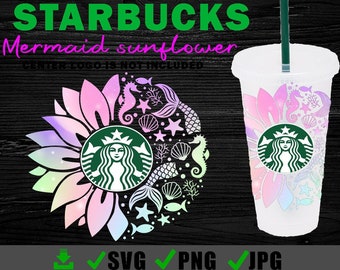 Free Free 327 Mermaid Starbucks Cup Svg SVG PNG EPS DXF File