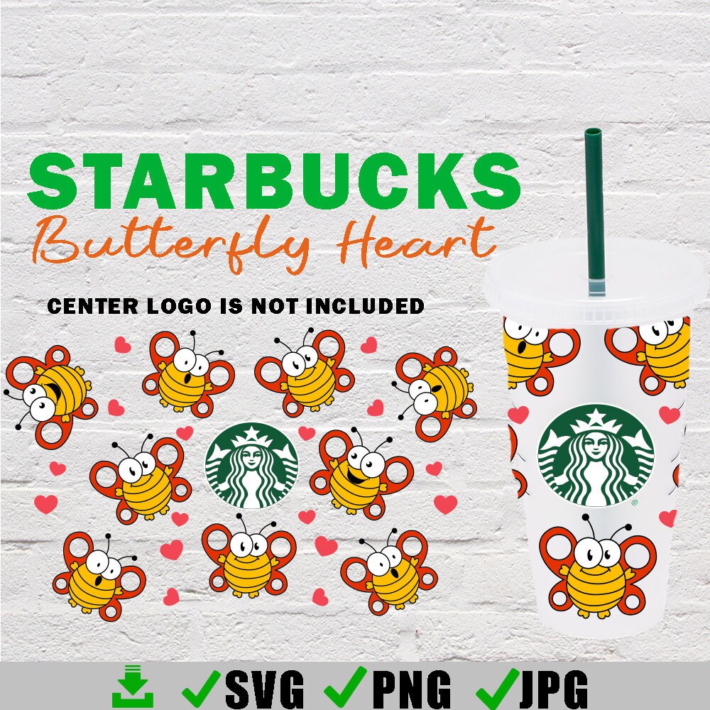 Download Butterfly Starbucks Wrap SvgStarbuck Reuse Cup Butterfly ...