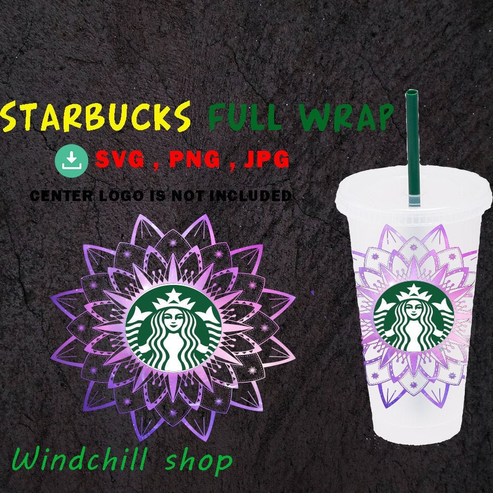 Download Mandala Starbuck Cup Svg Mandala Starbucks Svg Starbucks | Etsy