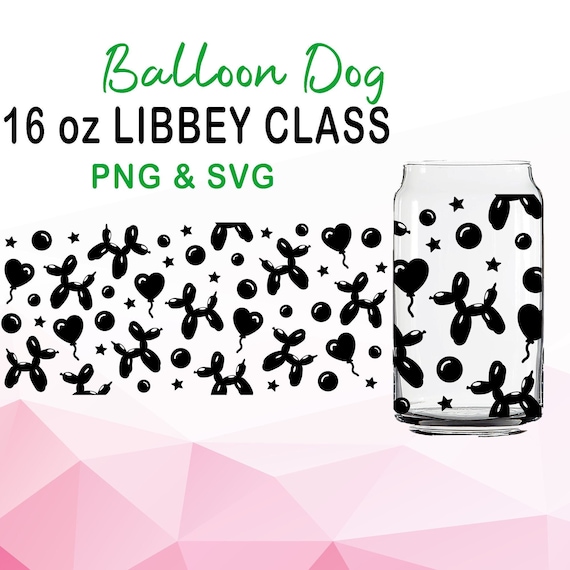 Dog Balloons- UVDTF Wrap Dog Balloons- UVDTF Wrap