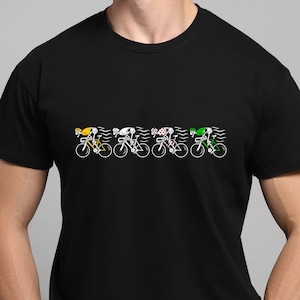 Chemise de cyclisme Halloween Tour de France, Tour de France, chemise Tour de France, chemise de cyclisme, sweat-shirt de cyclisme, chemise de cyclisme pour homme, Tour de