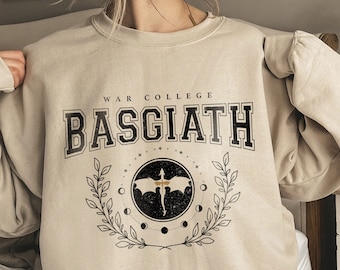 Basgiath War College Sweatshirt, Fourth Wing Dragon Rider Shirt