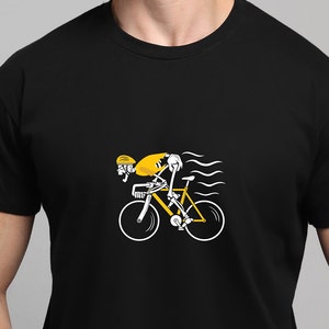 Tour de France Halloween Cycling Shirt, T-Shirt, Winners Jersey's, Clever Cycling Shirt, Mens T-Shirt, Womens Cycling T-Shirt, Cycling Print