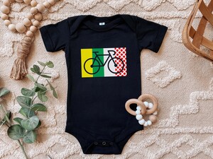 Body Bavoir Bébé Tour De France Leader - Collection Officielle Cyclisme, 100% Coton, Tailles 3 à 24 Mois