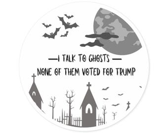 Anti-Trump Gothic Vinyl Sticker: Witchy Political Decal Anti-politics