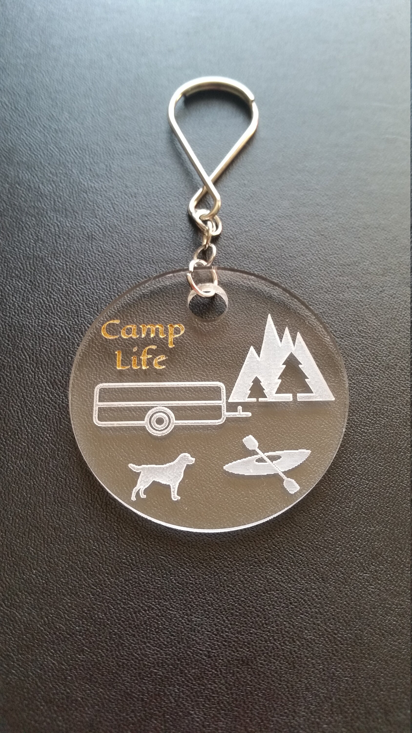 Camp Life Keychain Camping Key Chain for Camper Keys RV Etsy