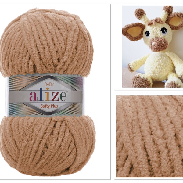 Alize Softy Plus - Hypoallergenic bulky chenille yarn