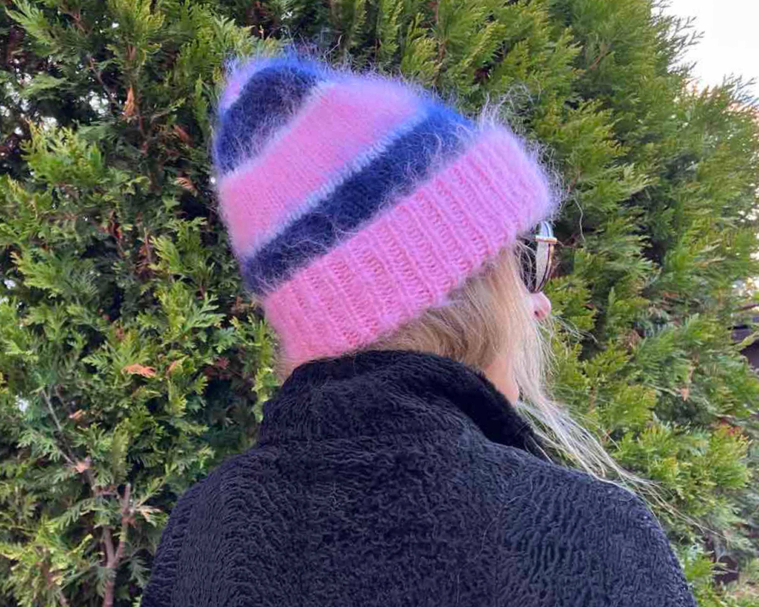 帽子 starteam mohair reversible beanie mohair reversible beanie – The Star Team