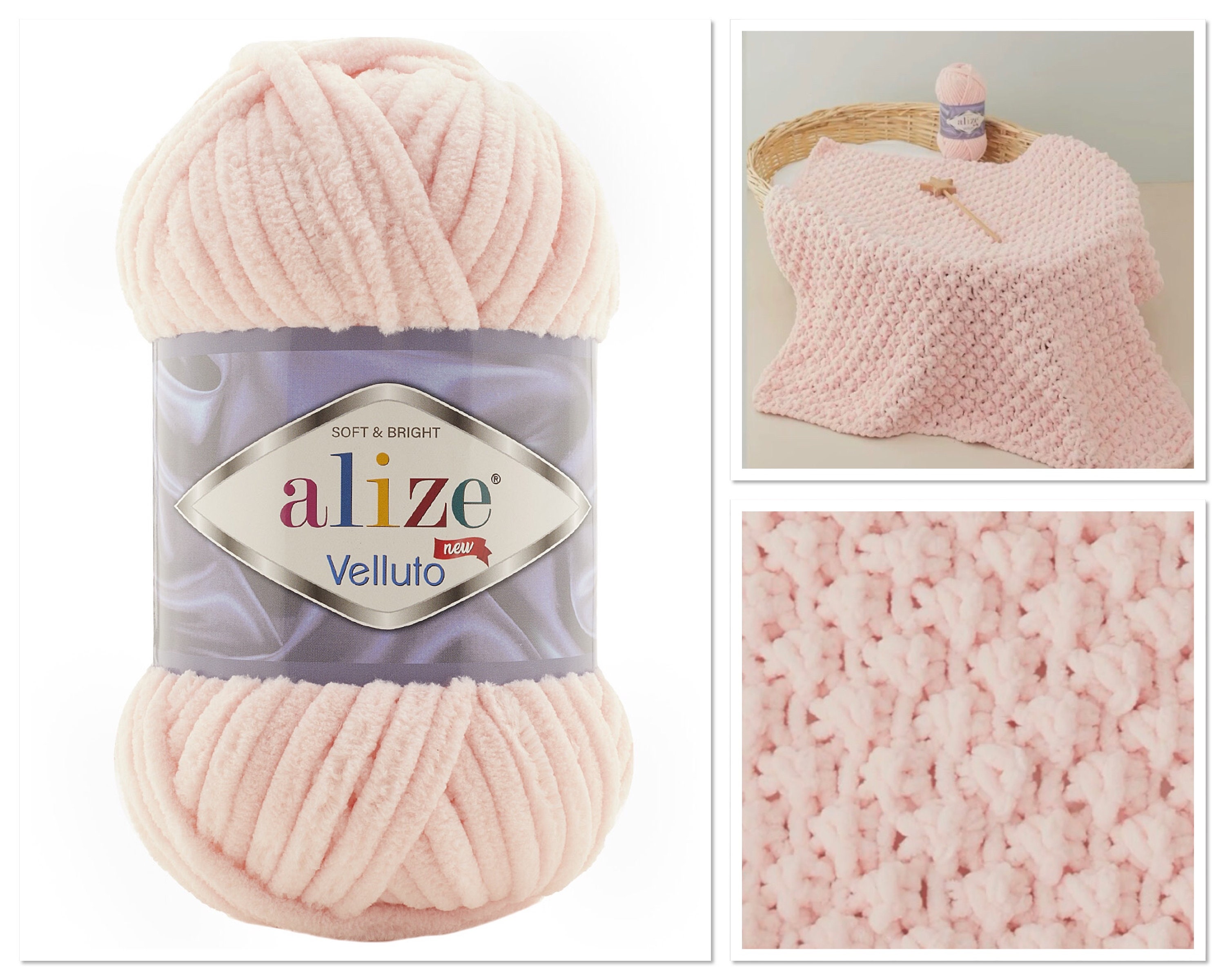 Velvet Chunky Yarn - a3nulaa