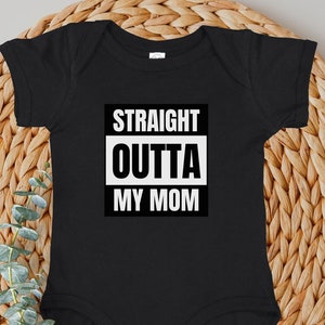 Hilarious Humor Bodysuit - Witty and Silly Baby Onesie, Funny Baby Clothes, Perfect Baby Shower Gifts for Parents with Dark Sense of Humor