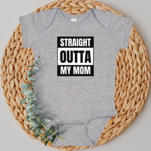 Hilarious Humor Bodysuit - Witty and Silly Baby Onesie, Funny Baby Clothes, Perfect Baby Shower Gifts for Parents with Dark Sense of Humor