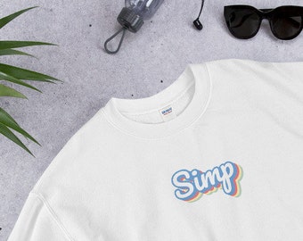 Simp | 3D Simp Sweater | Simp Shirt | Simp Sweatshirt | Meme Sweatshirt | Unisex Sweatshirt