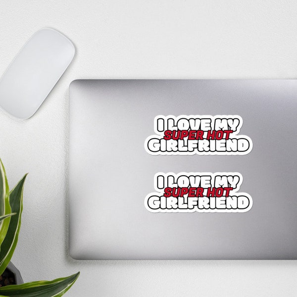 I Love My Boyfriend Decal Etsy
