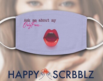 Only Fans Face Mask - Etsy
