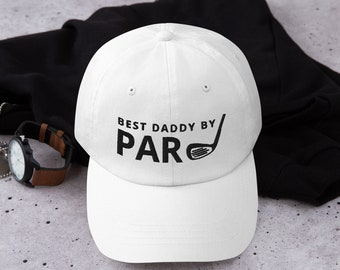 Best Daddy by Par Hat / Best Daddy by Par Golf Hat / Golf Dad Gift / Fathers Day Dad Golf Gift for Golf Loving Father