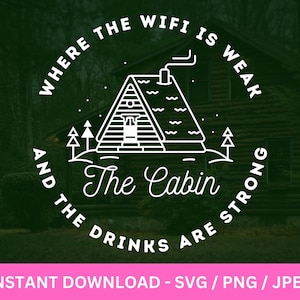 La vie est meilleure à la cabine SVG, SVG de cabine, été svg, svg de vie de cabine, svg bois, svg de vacances, arbre svg Fichier de coupe numérique