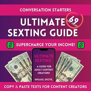 Sexting-gids | Ultieme sexting-conversatiestarters voor volwassenenindustrie | Onlyfans-sexting | Twitch Camgirl Snapchat Fansly Sexting