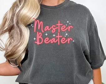 Funny Cooking T-Shirt, Master Beater Shirt, Chef Humor Tee, Culinary Pun T-Shirt, Kitchen Lover Gift, Foodie Joke T-Shirt
