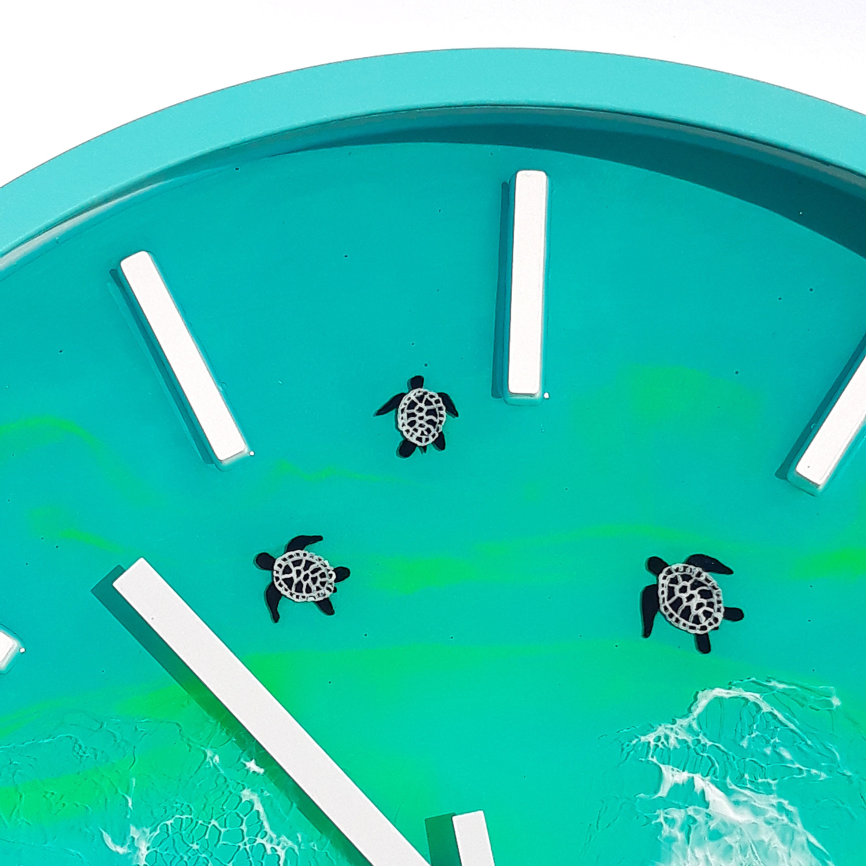 Resin Beach Wall Clock 30cm Free Shipping Australia Wide Etsy Australia