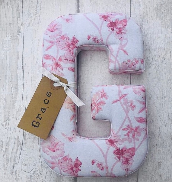 Fabric Covered Letters