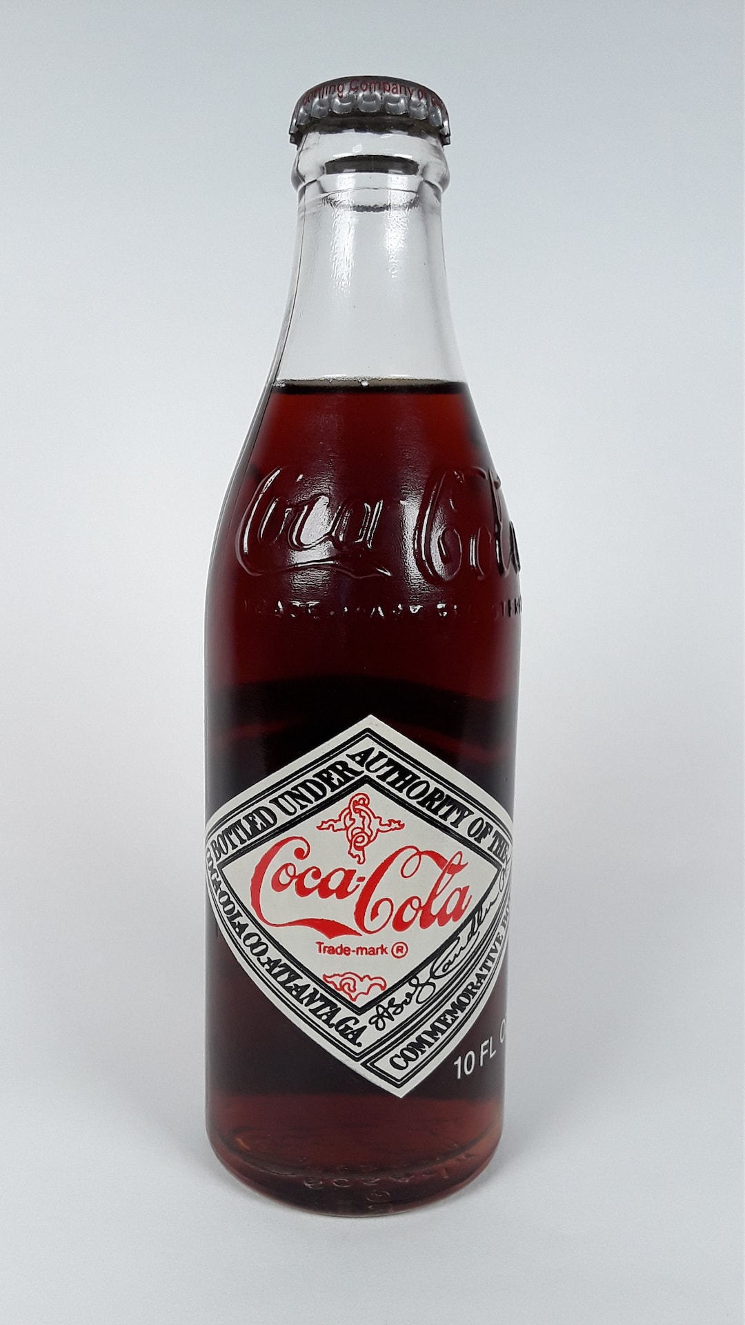 75th Anniversary Coca Cola Bottle, Never Opened, FREE GROUND