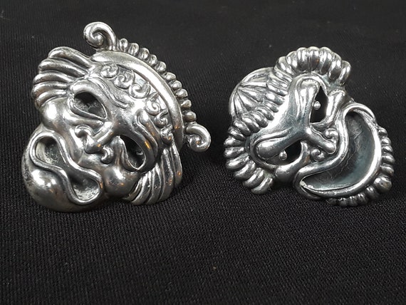 Very Rare Vintage Margo de Taxco Sterling Silver … - image 7