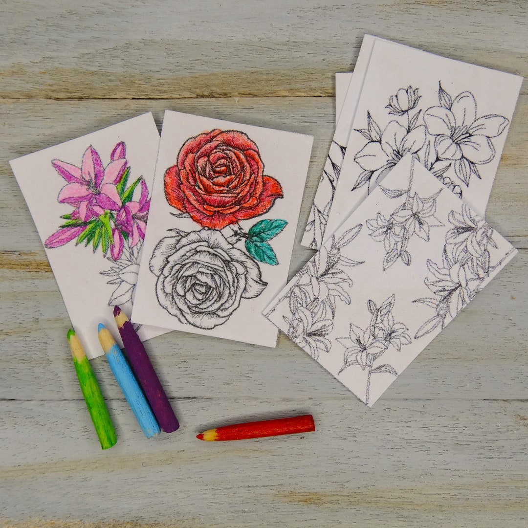 Miniature Coloring Pages for Dollhouse Mini Coloring Pages in 1.6 and 1