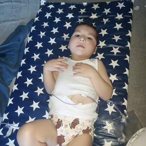 adaptive bodysuits/onesies - SEN, g-tube optional SET OF 5!