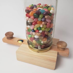 Wooden Candy Dispenser