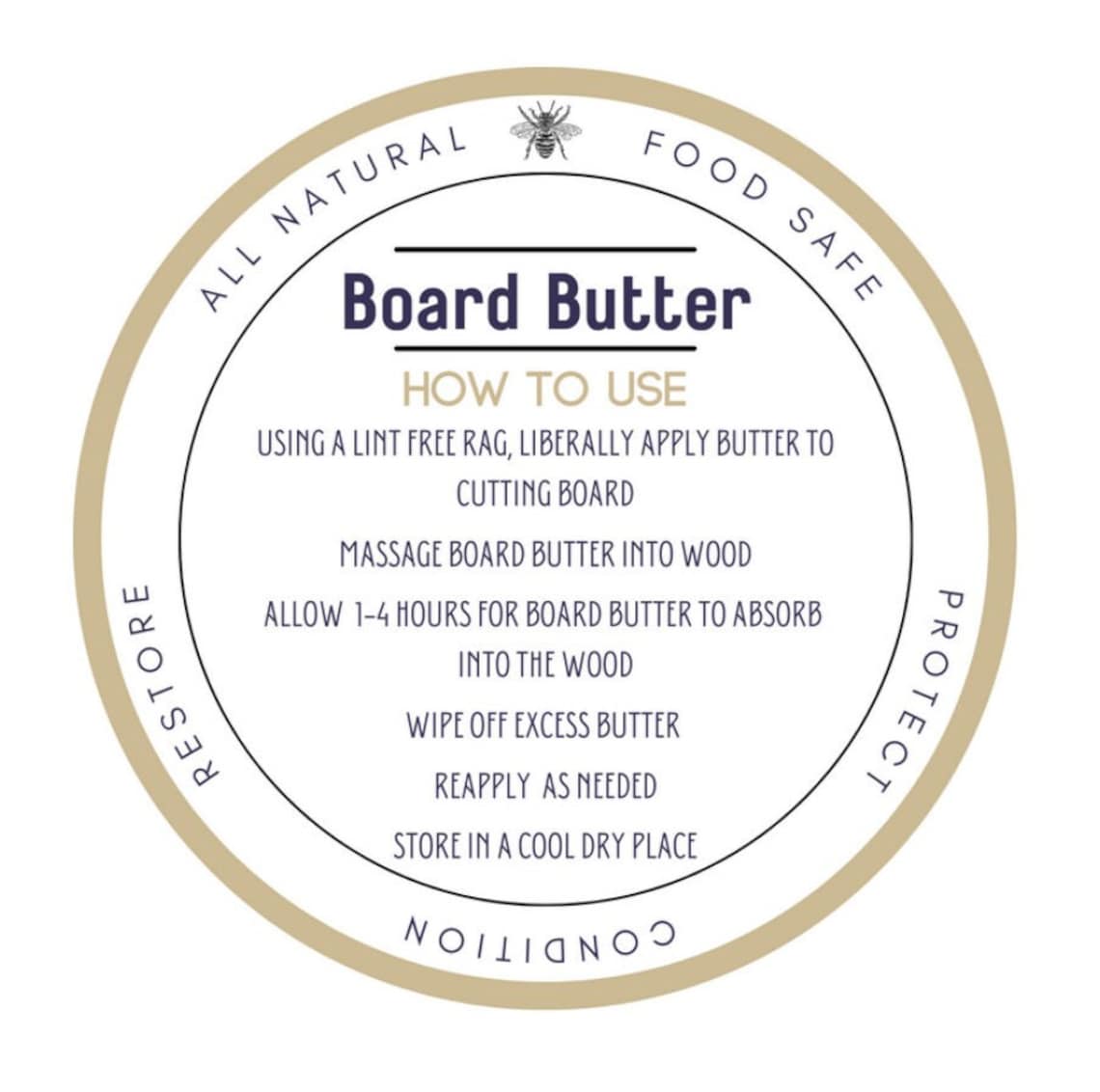 Cutting Board Butter/conditioner Etsy