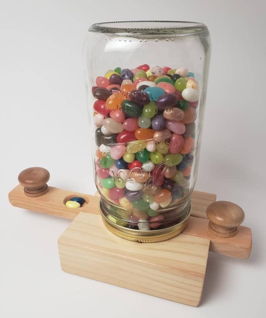 Wooden Candy Dispenser Etsy