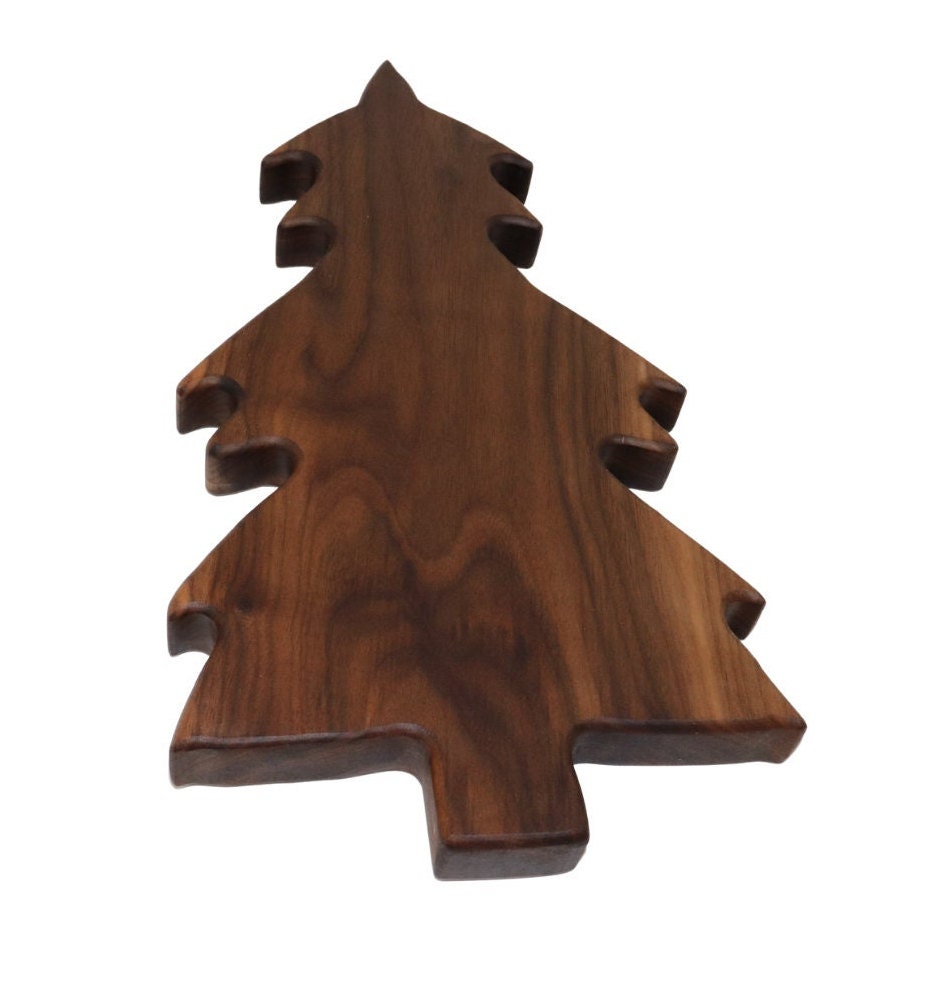 Christmas Tree Walnut Charcuterie Board - Etsy