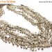 Irina Dogotari reviewed Natural Smoky Quartz Smooth Drops Beads , 4x6 - 6x12 mm approx , 13 inch strand
