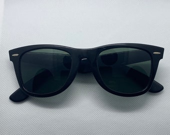 Vintage Accessory / Eyewear  - Ray Ban B&L 5022 Classic Wayfarer Sunglasses in Black Ebony